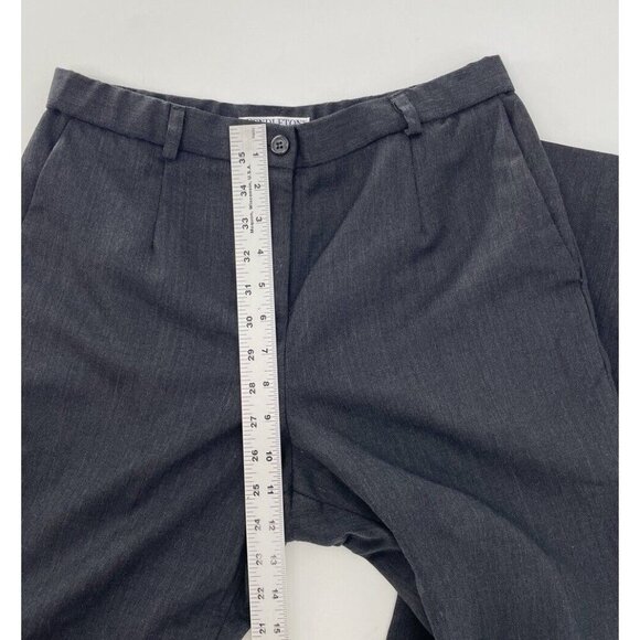 Pendleton Women’s Gray 100% Virgin Wool Lined Dress Pants Size 6 Petite - Picture 9 of 11